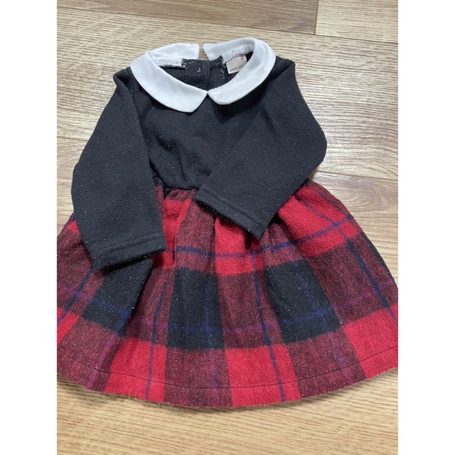 80サイズ　ベビー服　女子　プティメイン他　全4点 キッズ/ベビー/マタニティのベビー服(~85cm)(Ｔシャツ)の商品写真