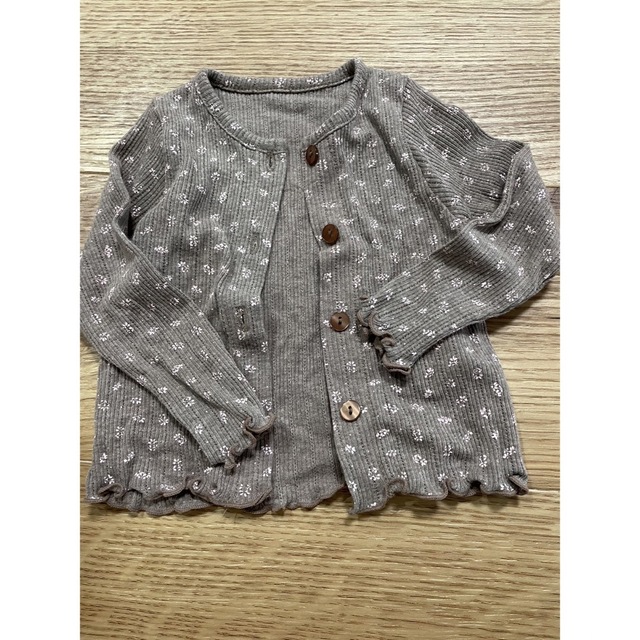 80サイズ　ベビー服　女子　プティメイン他　全4点 キッズ/ベビー/マタニティのベビー服(~85cm)(Ｔシャツ)の商品写真