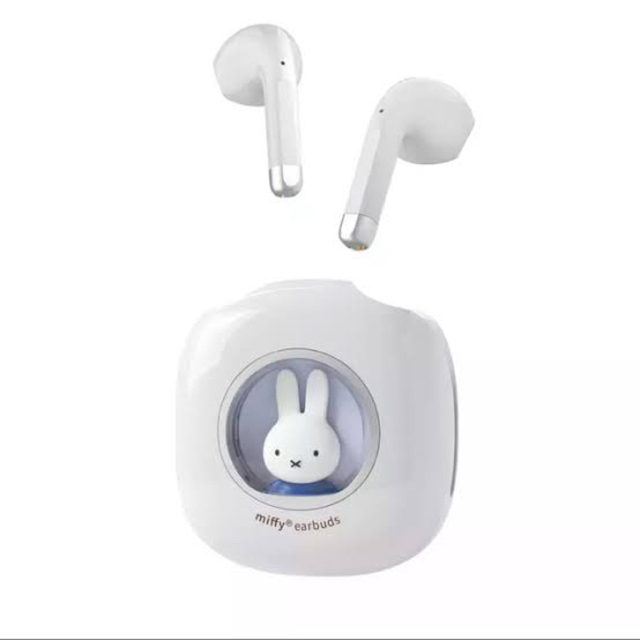 miffy(ミッフィー)の【大人気】ミッフィー ワイヤレスイヤホン Bluetooth スマホ/家電/カメラのオーディオ機器(ヘッドフォン/イヤフォン)の商品写真