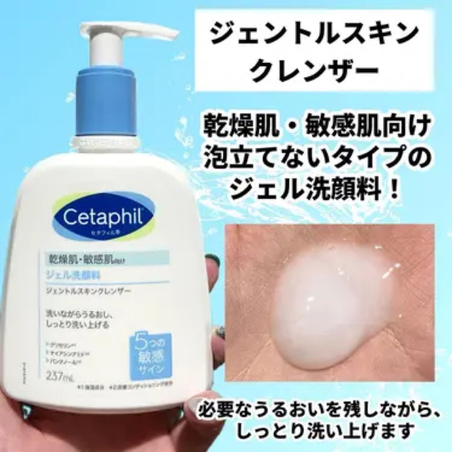 Cetaphil(セタフィル)のセタフィル ジェントルスキンクレンザー 250ml 中古 コスメ/美容のスキンケア/基礎化粧品(洗顔料)の商品写真