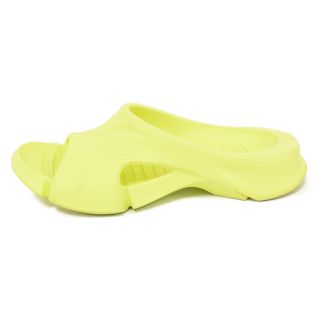 バレンシアガ(Balenciaga)のBALENCIAGA バレンシアガ 21SS SLIDE SANDAL モールドスライドサンダル ロゴ サンダル イエロー EUR41/27cm(サンダル)