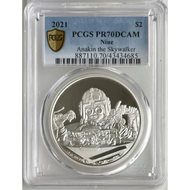 【PCGS PR70】アナキン・スカイウォーカー　1オンス銀貨※箱ありアンティークコイン