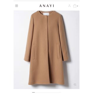 アナイ(ANAYI)のANAYI  メルトンクルーコート(ロングコート)