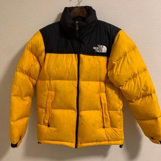 ザノースフェイス(THE NORTH FACE)のノースフェイス　ヌプシジャケット　イエロー　M(ダウンジャケット)