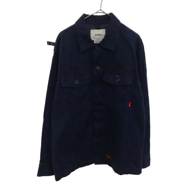 WTAPS ダブルタップス 17AW BUDS LS 03 SHIRT COTTON DENIM ダブル