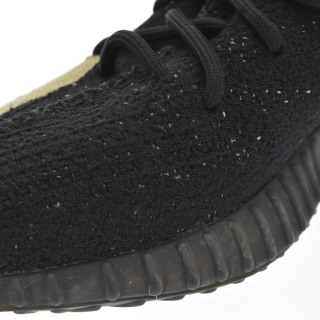 adidas(アディダス)のadidas アディダス YEEZY BOOST 350 V2 CORE BLACK GREEN イージーブースト ローカットスニーカー ブラック BY9611 US10.5/28.5cm メンズの靴/シューズ(スニーカー)の商品写真