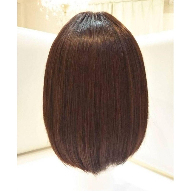 レミー人毛100%シルクスキンI型つむじ総手植え地肌✨広瀬すず❣️艶髪