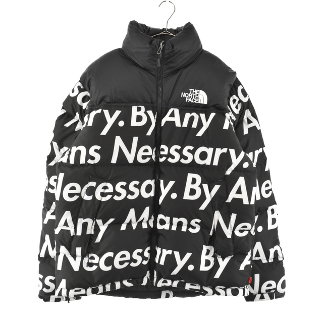 Supreme - SUPREME シュプリーム 15AW×THE NORTH FACE By Any Means Nuptse Jacket ザノースフェイス バイエニーミーンズヌプシジャケット ダウン ブラック