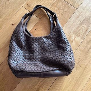 ボッテガヴェネタ(Bottega Veneta)のボッテガべネタ　カンパーナ　バッグ　ダークブラウン(ハンドバッグ)