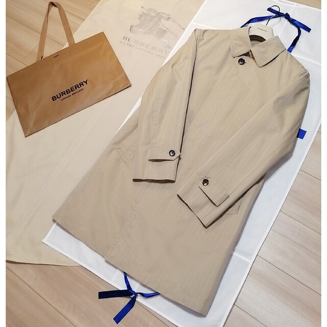 BURBERRY - 本物上質 ライナー付きステンカラーコート トレンチコート
