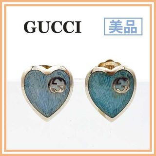 Gucci - GUCCI グッチ ハートモチーフ ピアスの通販 by りえ's shop 