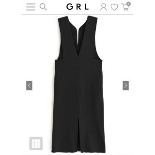 グレイル(GRL)の【新品】GRL/前後2Wayスリットジャンパースカート[al136](その他)