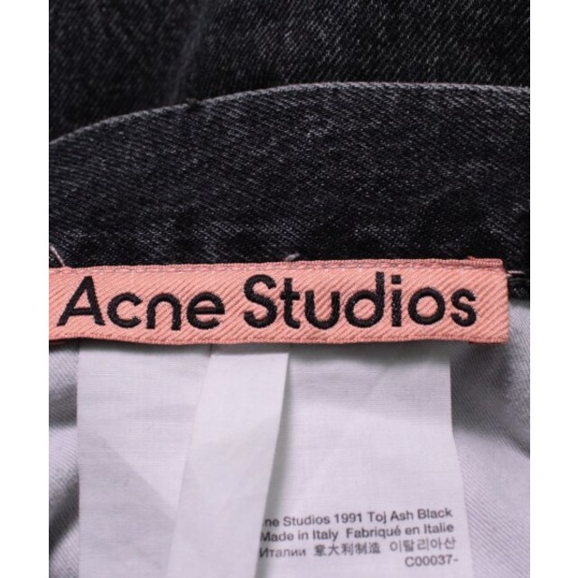 Acne Studios(アクネストゥディオズ)のAcne Studios デニムパンツ 32(L位) 黒(デニム) 【古着】【中古】 メンズのパンツ(デニム/ジーンズ)の商品写真