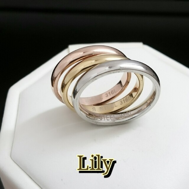 シンプル　指輪　甲丸リング幅3ミリ　アレルギーフリー　刻印可能　鏡面仕上げ　SV メンズのアクセサリー(リング(指輪))の商品写真
