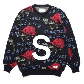 ワコマリア(WACKO MARIA)のWACKO MARIA ROSE JACQUARD SWEATER  22fw(ニット/セーター)