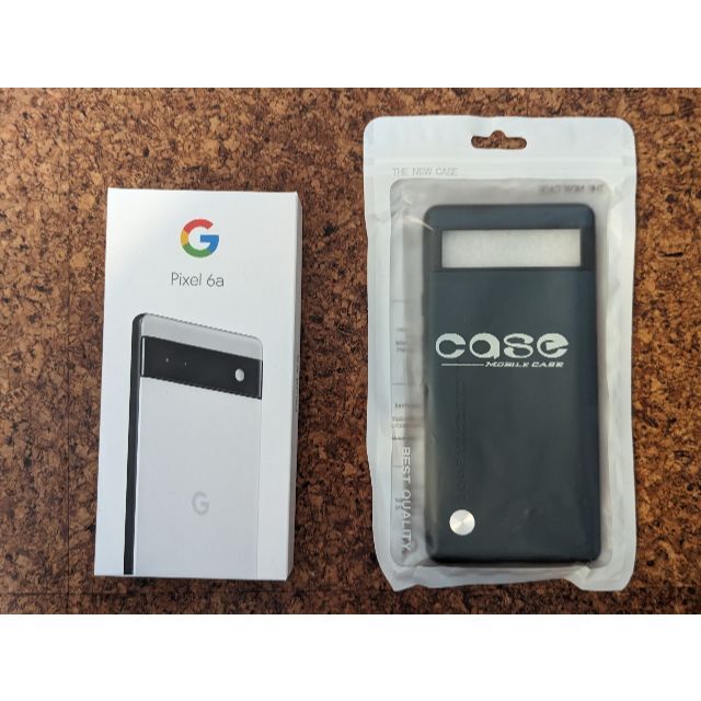 ほぼ未使用品】 Google Pixel 6a SIMフリー 新品ケース付き ほぼ未使用品】 Google Pixel 6a SIMフリー 新品ケース付き