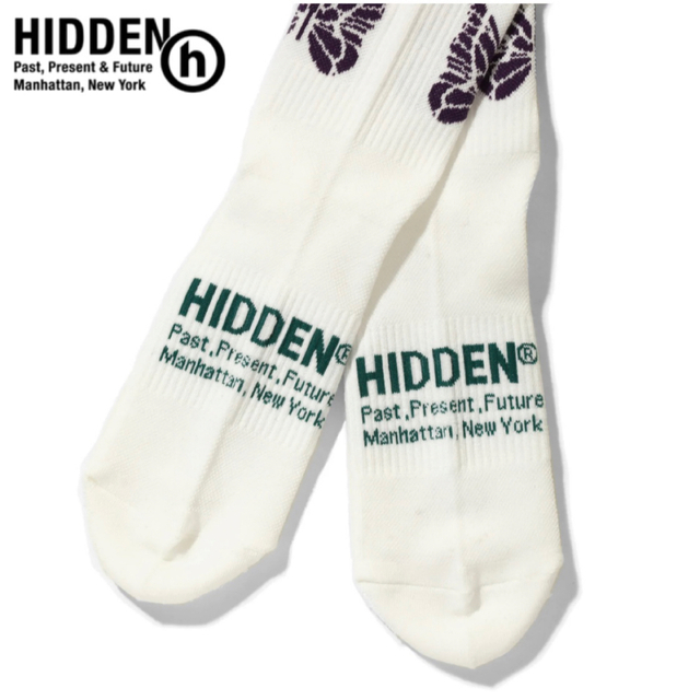 Needles(ニードルス)の希少‼️ HIDDEN x Needles Jacquard Socks 新品 メンズのレッグウェア(ソックス)の商品写真