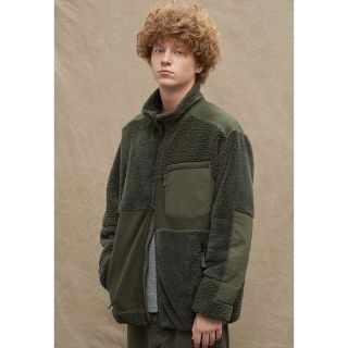 エンジニアードガーメンツ(Engineered Garments)の新品 ユニクロ エンジニアドガーメンツ XL フリース オリーブ(その他)