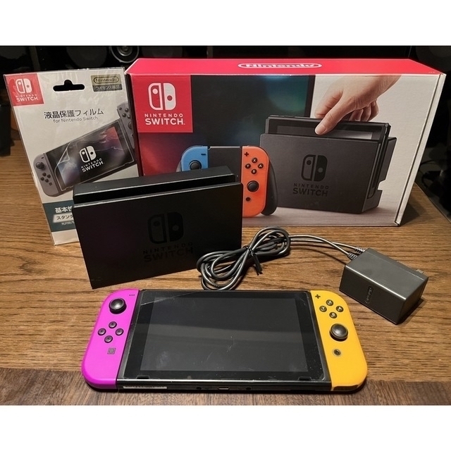 ニンテンドースイッチ Switch オレンジ パープル 限定カラー 東京 渋谷