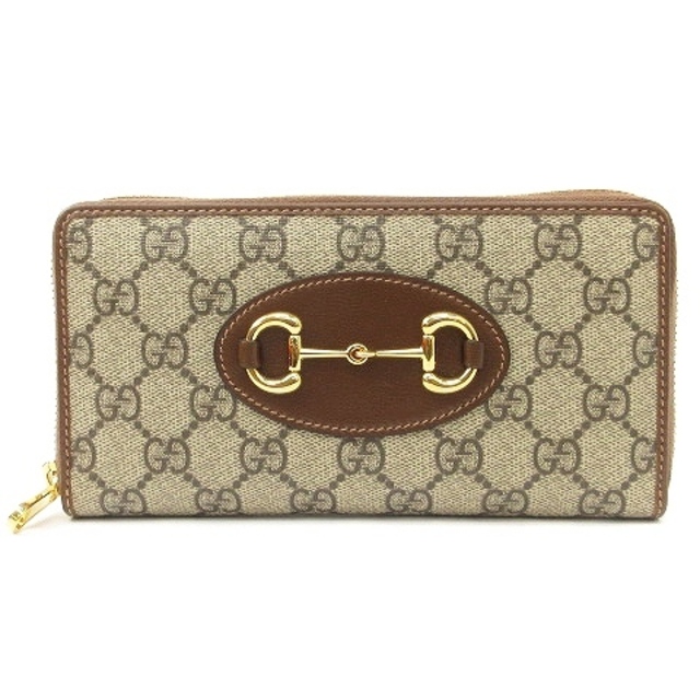 中古☆ 美品 GUCCI グッチ 長財布 ラウンドファスナー