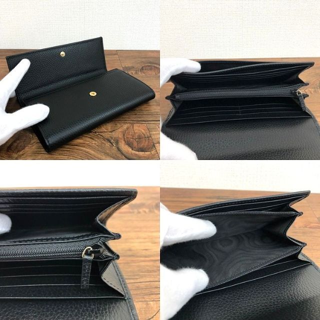 Gucci - 未使用品 GUCCI 長財布 456116 ブラック 10の通販 by old