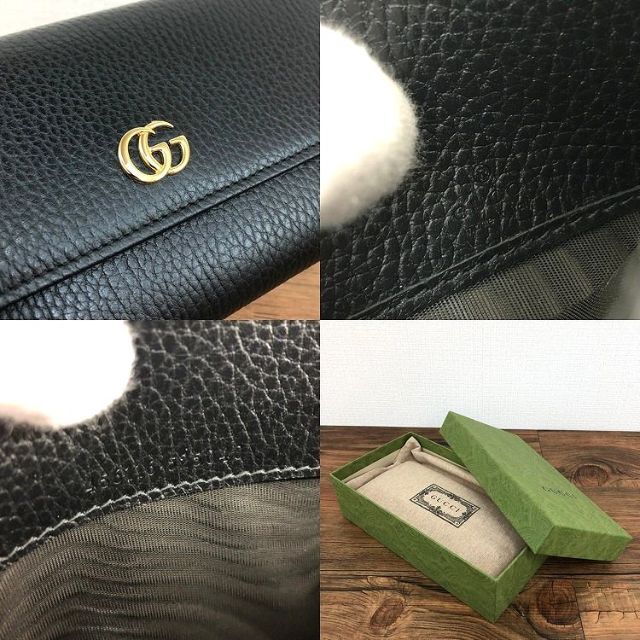 Gucci - 未使用品 GUCCI 長財布 456116 ブラック 10の通販 by old