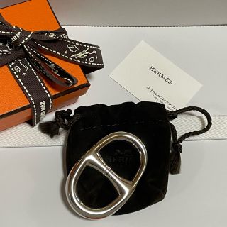 エルメス(Hermes)のエルメス　シェーヌダンクル ペンダント スカーフリング ペンダントトップ(その他)