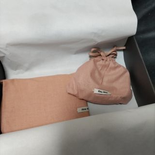 miumiu - 未使用 miumiu MMパリス デニム ショルダーバッグの通販 by