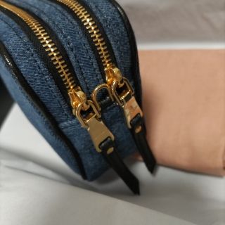 miumiu - 未使用 miumiu MMパリス デニム ショルダーバッグの通販 by