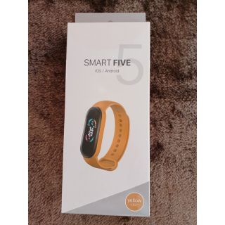 スマートウォッチSMART  FIVEイエロー(その他)