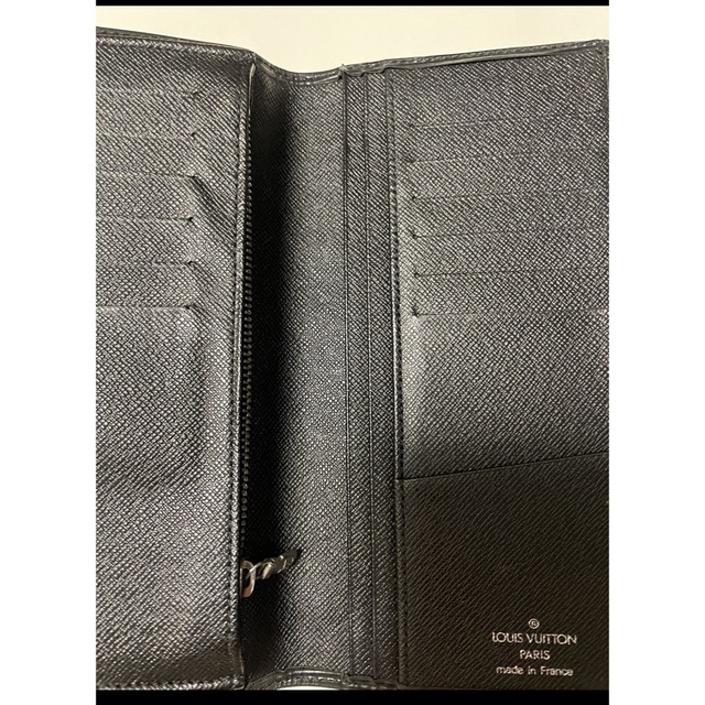LOUIS VUITTON - LOUIS VUITTON【エピ】ブラック 二つ折り布財布 
