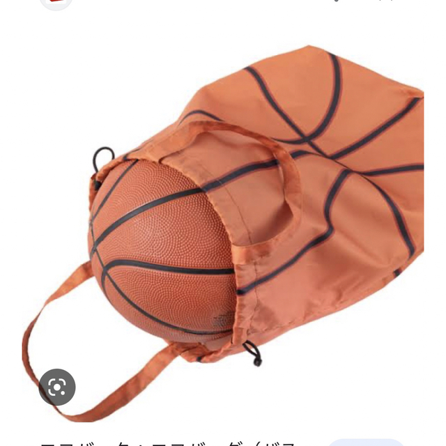 niko and...(ニコアンド)の匿名　ニコアンド　ボールシェイプ　エコバッグ　セトクラフト　バスケットボール レディースのバッグ(エコバッグ)の商品写真