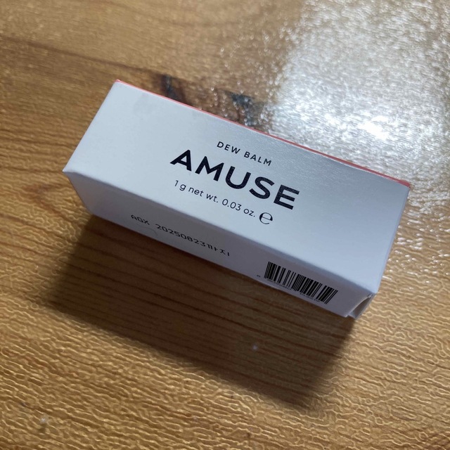 AMUSE SOCIETY(アミューズソサエティ)の【新品未使用】AMUSE デューバーム 02 モモバーム コスメ/美容のベースメイク/化粧品(口紅)の商品写真