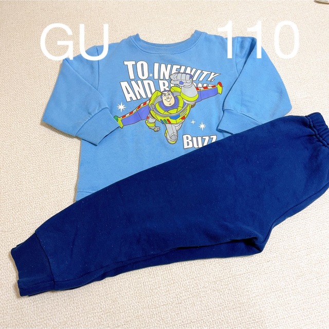 GU(ジーユー)のGU バズ パジャマ キッズ/ベビー/マタニティのキッズ服男の子用(90cm~)(パジャマ)の商品写真