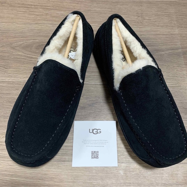 2022春夏新作】 UGG アスコット ブラック メンズ27cm 新品未使用!正規