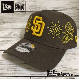 ニューエラー(NEW ERA)の✨ニューエラ✨SAN DIEGO PADRES ペイズリーキャップ(キャップ)