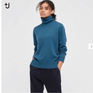 ユニクロ(UNIQLO)のUNIQLO  ＋J ミドルゲージカシミヤブレンドタートルネックセーター(ニット/セーター)