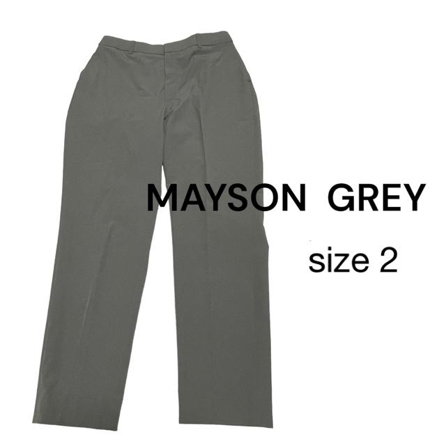 MAYSON GREY(メイソングレイ)のMAYSON GREY メゾングレイ ストレッチ素材 セミワイド パンツ メンズのパンツ(スラックス)の商品写真