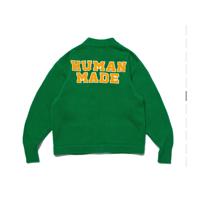 human made cpfm cardigan グリーン