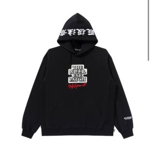 ヨウジヤマモト(Yohji Yamamoto)のBlackEyePatch x WILDSIDE HOODIE BLACK L(パーカー)