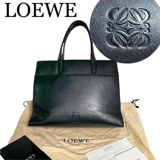 超美品✨LOEWE ロエベ　アナグラム　ショルダーバッグ　ナッパレザー