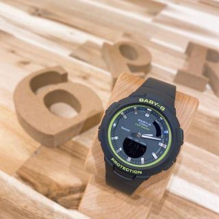 Baby-G - CASIO【カシオ】BABY-G腕時計スポーツBSA-B100グレー×緑