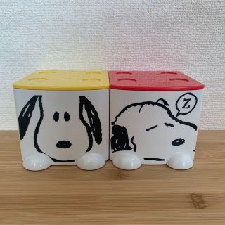 スヌーピー(SNOOPY)の【めかまりーな様専用】卓上ダストボックス(小物入れ)