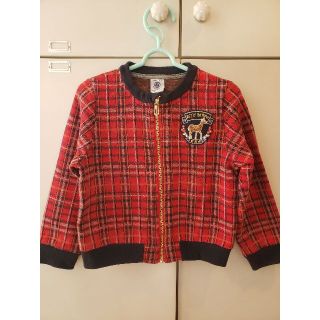 プチバトー(PETIT BATEAU)のプチバトー　ジャケット　カーディガン　104センチ(カーディガン)