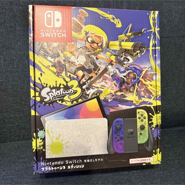 新品未開封】ニンテンドースイッチ 有機EL スプラトゥーン3-