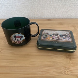 ディズニー(Disney)のミラコスタ限定　缶とコップ(ノベルティグッズ)