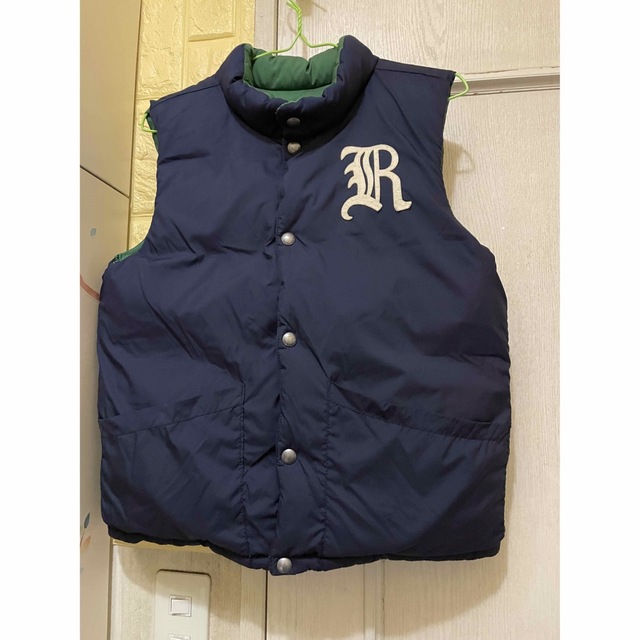 POLO RALPH LAUREN(ポロラルフローレン)の【美品】POLO RALPH LAUREN ダウンベストMサイズ  リバーシブル レディースのジャケット/アウター(ダウンベスト)の商品写真