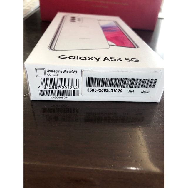 GALAXY A53 5G docomo オーサムホワイト GALAXY A53 5G docomo オーサムホワイト
