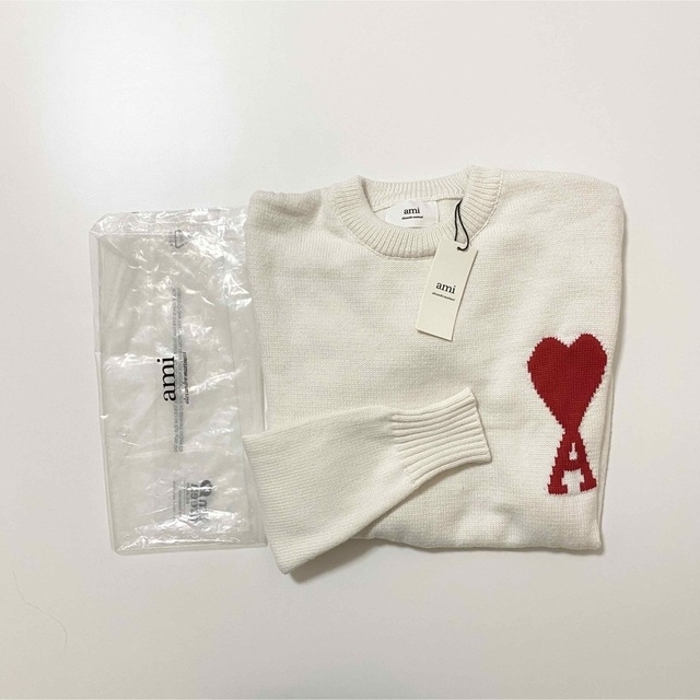 ⚡️スピード発送ホワイト ニットamiparis アミパリスニット セーター