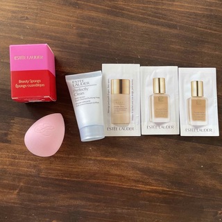 ESTEE LAUDER エスティローダー ファンデーション & スポンジ